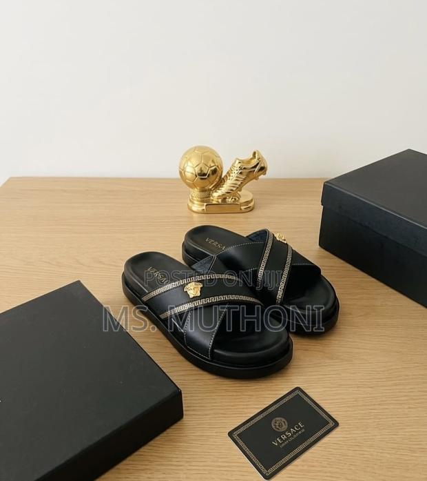 Cross-Strap Medusaversace Sandals Size 40-45 - main view