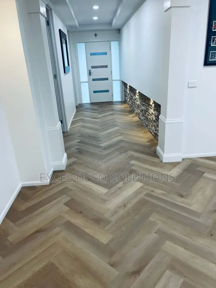 Affordable Herringbone SPC Flooring 5mm – Per Square Meter Deal