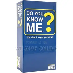 Do You Know Me? Card Game
