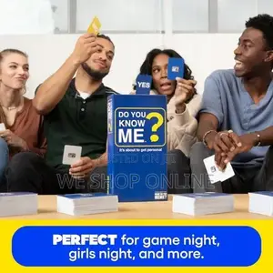 Do You Know Me? Card Game
