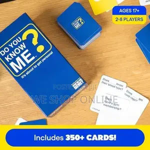 Do You Know Me? Card Game