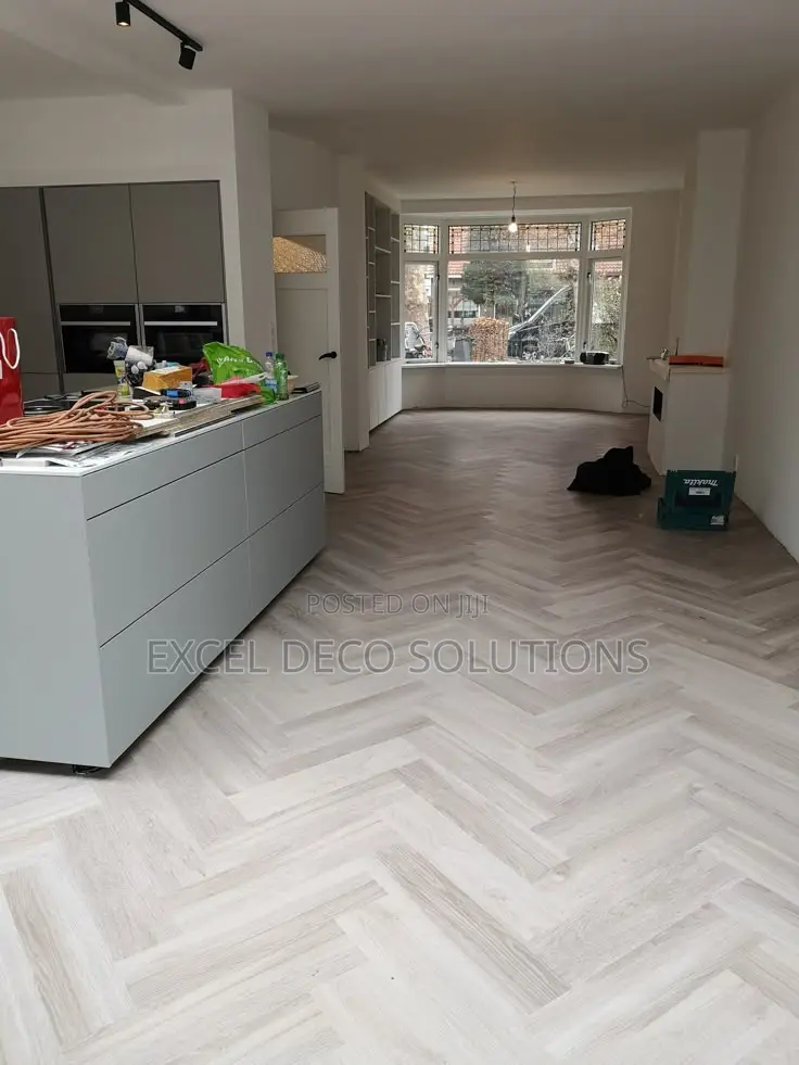 Upgrade Your Floors Today – Herringbone SPC 5mm Per M2