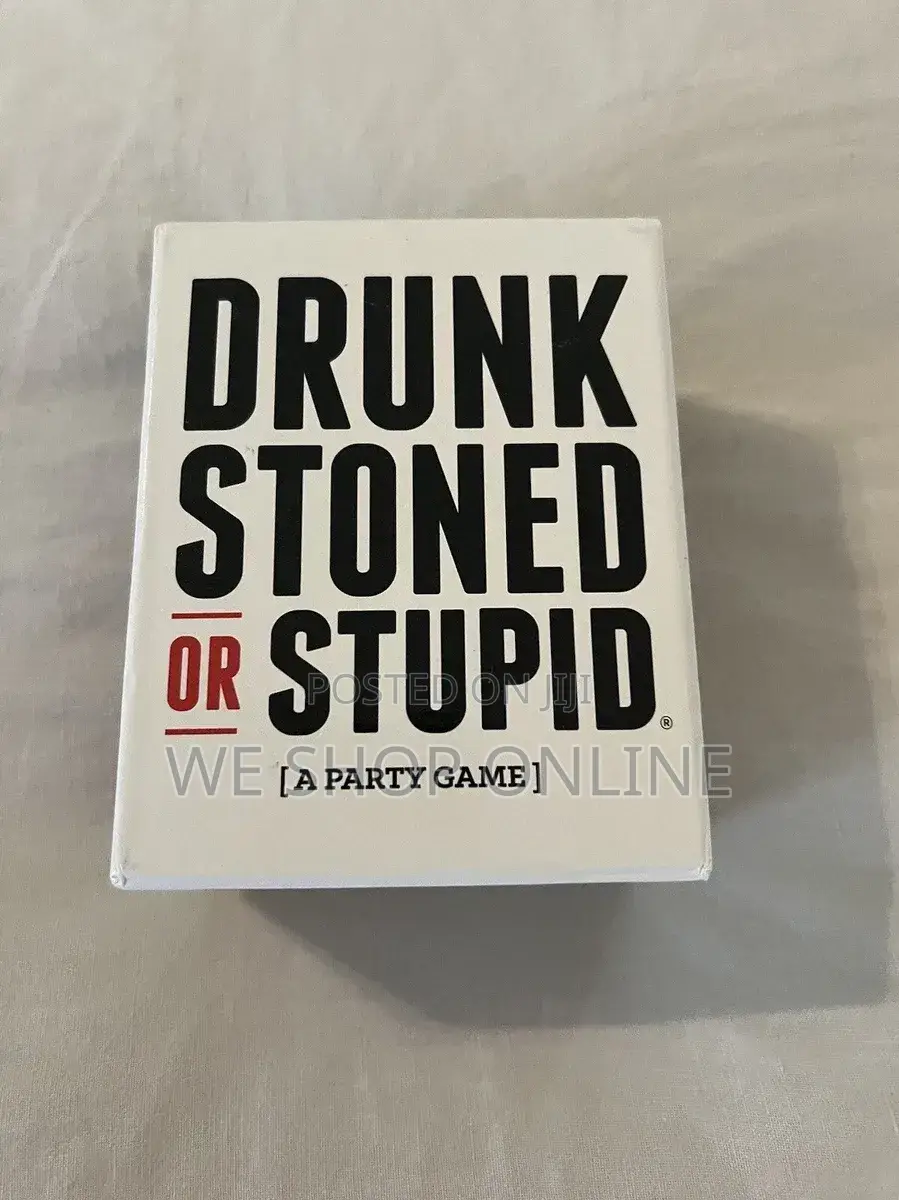 Drunk Stoned or Stupid Card Games