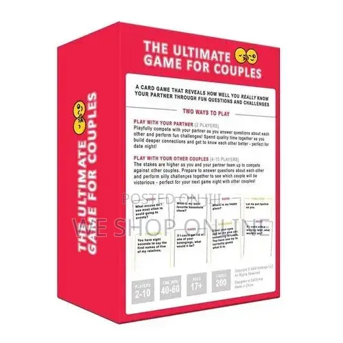 The Ultimate Game for Couples