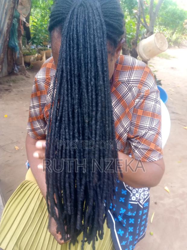 8 Year Old Natural Human Dreadlocks - thumbnail 2