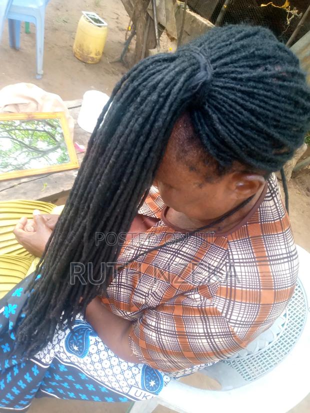 8 Year Old Natural Human Dreadlocks - thumbnail 3