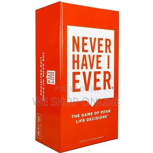 Never Have I Ever Classic Edition Card Game Set