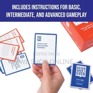 Never Have I Ever Classic Edition Card Game Set