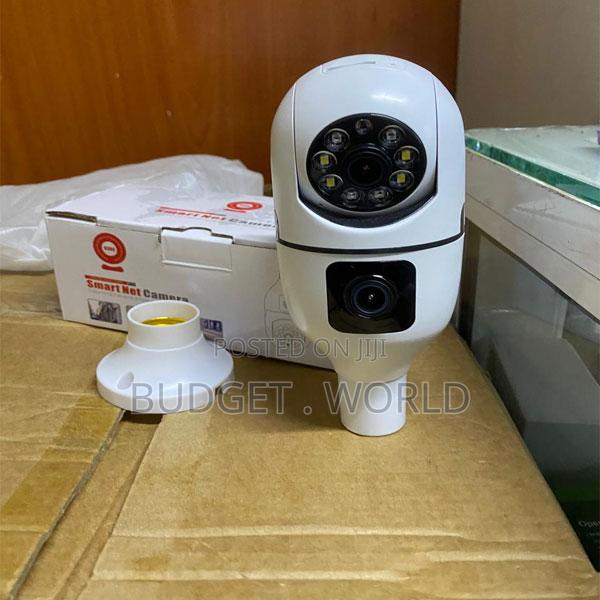 V380 Pro 2mp Panoramic Wifi Bulb Camera Easy Install Home CCTV