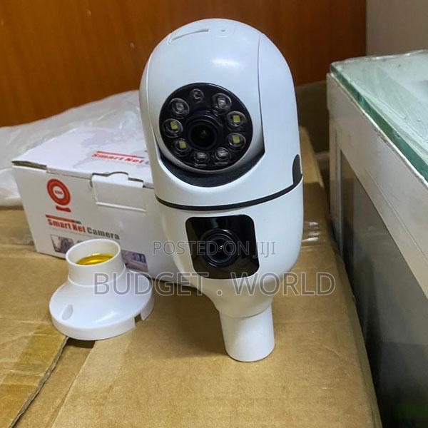V380 Pro 360° Wifi Bulb Camera 2mp Hd Security Camera for Indoor Use