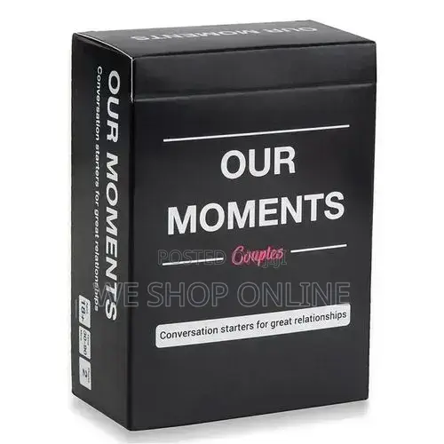 Our Moments Couples Card Game