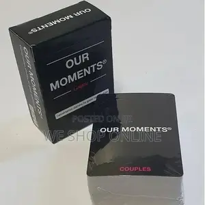Our Moments Couples Card Game