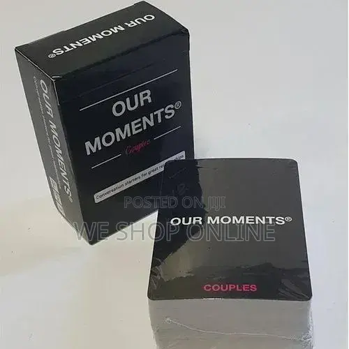 Our Moments Couples Card Game