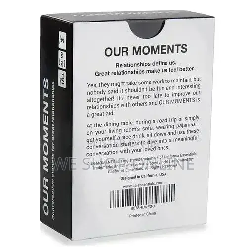 Our Moments Couples Card Game