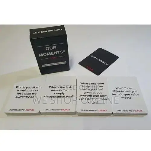 Our Moments Couples Card Game