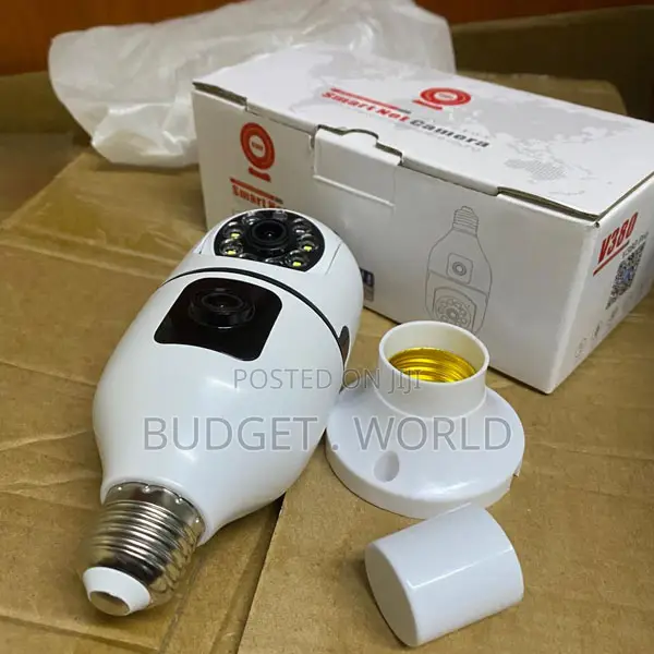 V380 Pro 2mp Hd Smart Bulb Camera Wireless Security With App Control