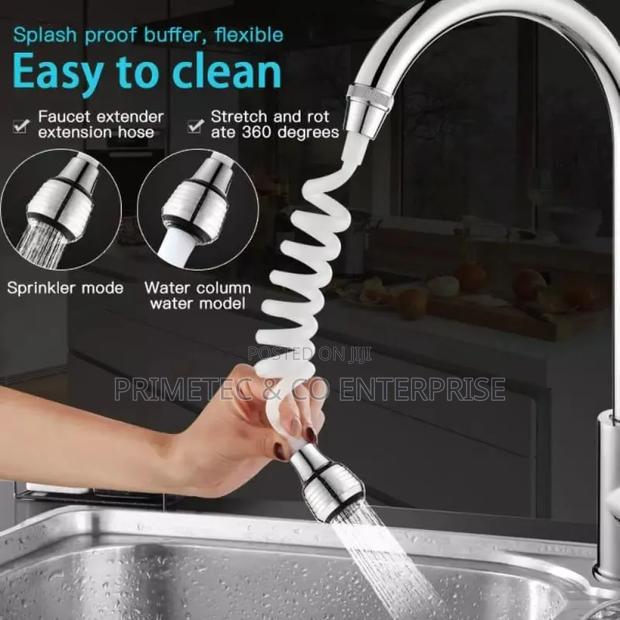 *360 Degrees Kitchen Faucet Extender Available in White