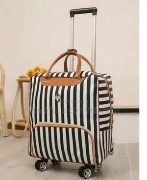 Portable Short Trip Travel Bag Universal Wheel Handheld Pu Waterproof