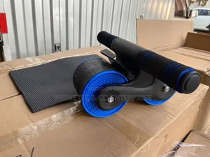 Fitness Ab Roller Coaster Wheel Automatic Rebound