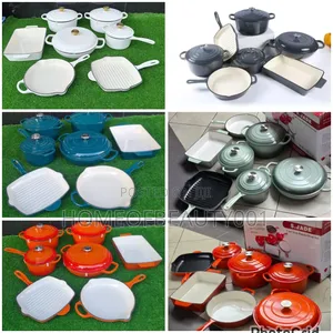 11 PCS Enamel Cast Iron