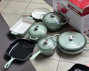11 PCS Enamel Cast Iron