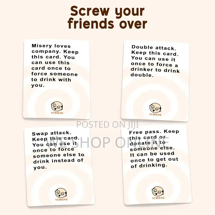These Cards Will Get You Drunk Game