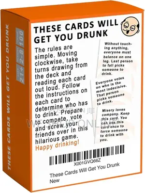 These Cards Will Get You Drunk Game