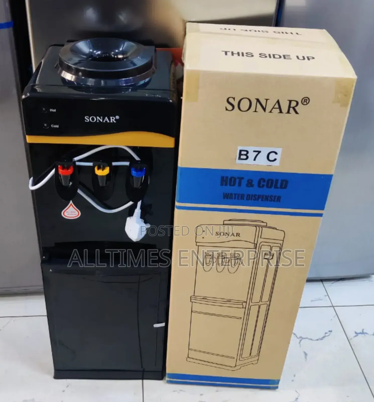 Sonar Dispenser 3taps. Hot, Normal and Cold. B7c