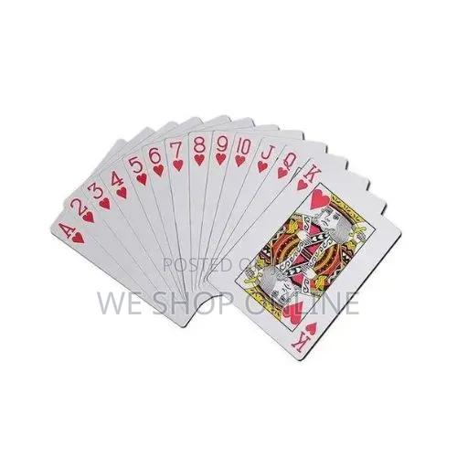 Plastic Poker Game Playing Cards - thumbnail 2