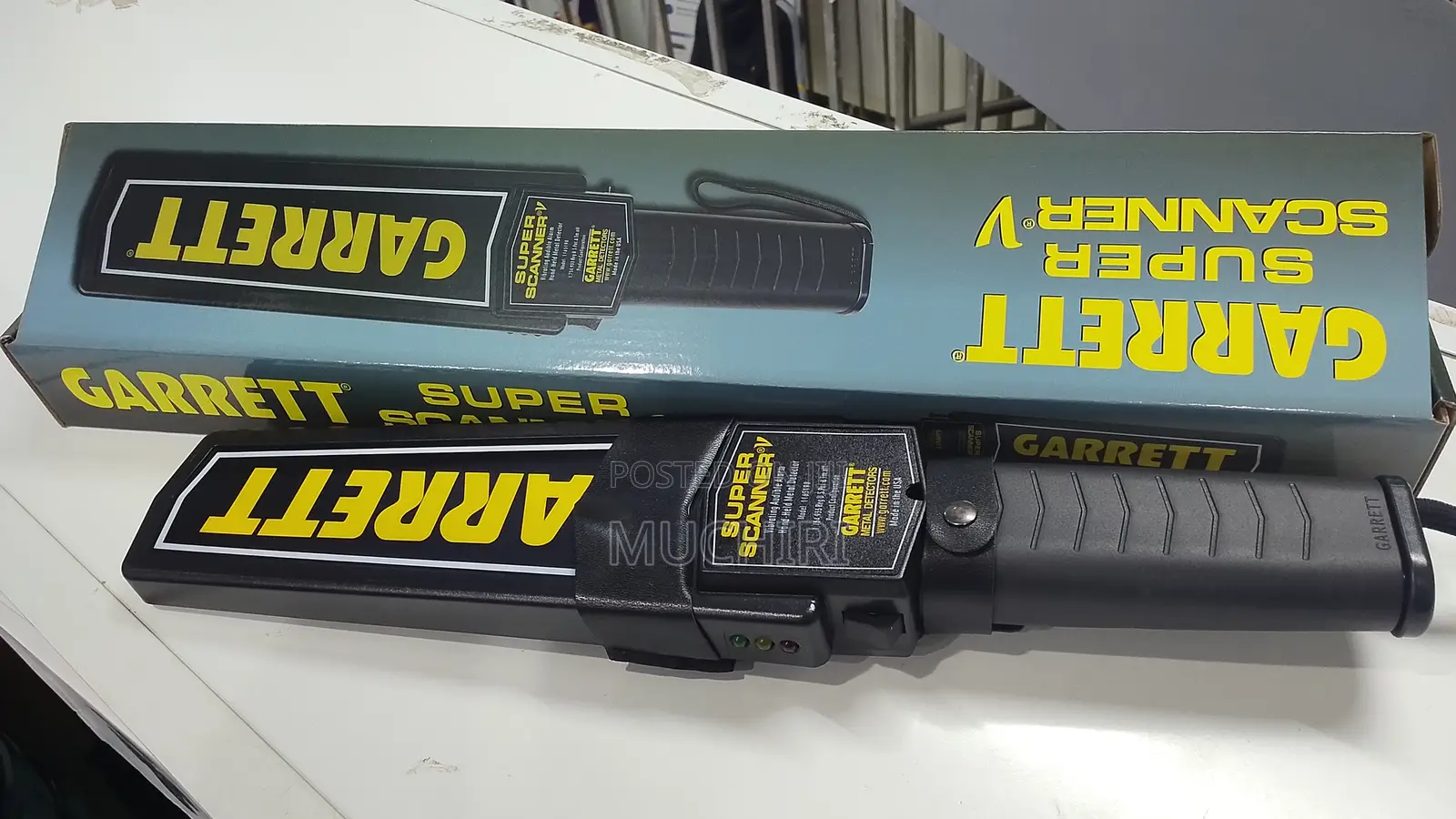 New Garret Scanner Hand Metal Detector With Audio Alert And Vibration
