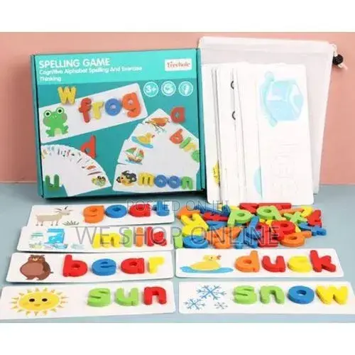 Educational Cognitive Alphabet Spelling Game for Kids