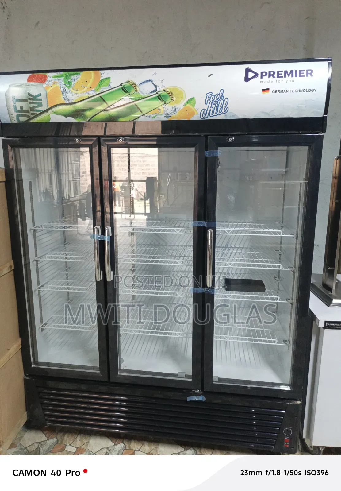 1080litres 3door Showcase Display