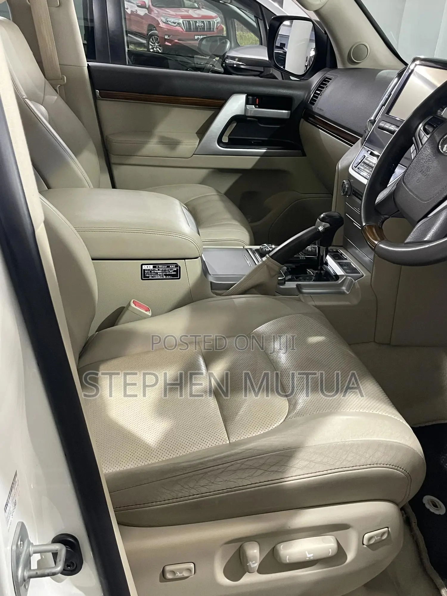 Toyota Land Cruiser 4.6 V8 ZX 2017 White