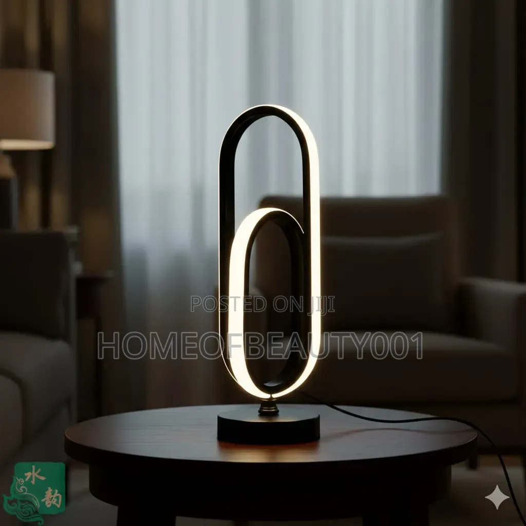 Léd U Shaped Modern Decorative Table Lamp