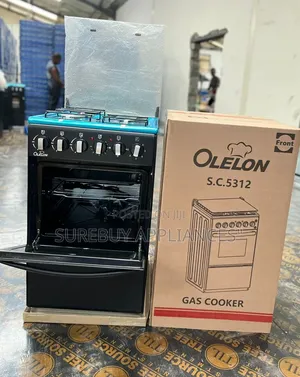 Olelon 3 Gas + 1 Electric Free Standing Cooker (50×55)