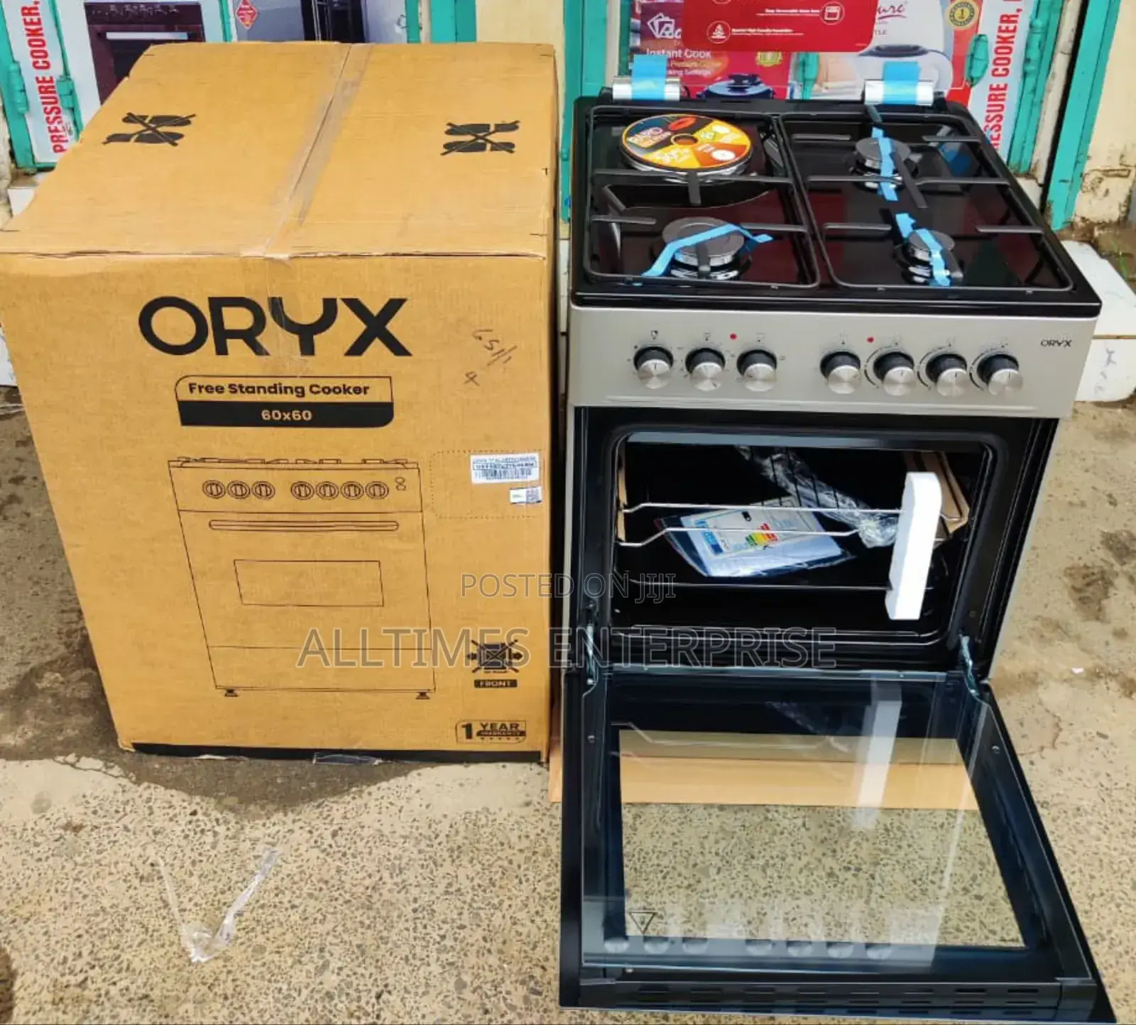 Oryx Cooker 60x60 3g+1e *Ost260u31e4sbm*