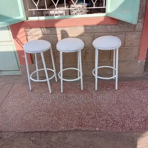 White Adorable Low Stools