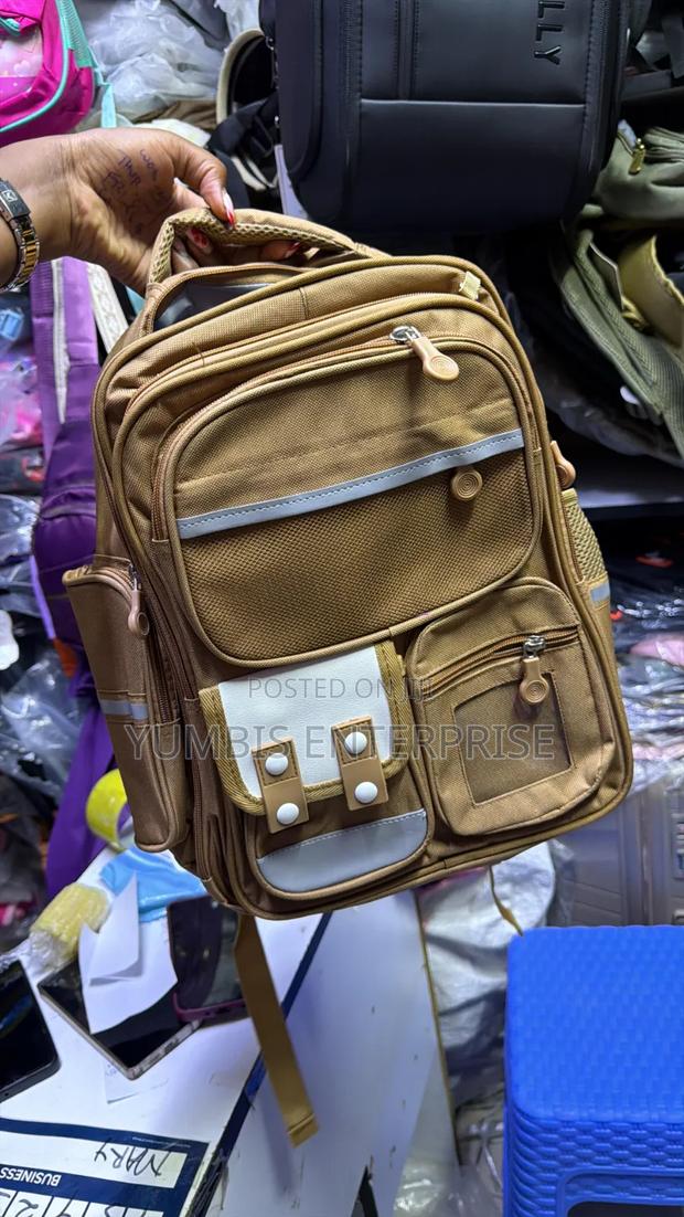 Grade 1,To 3 Brown Quality School. Bag - thumbnail 2