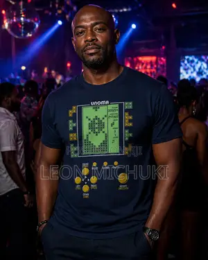 Unoma Kenyan Brick Game Theme T-Shirt