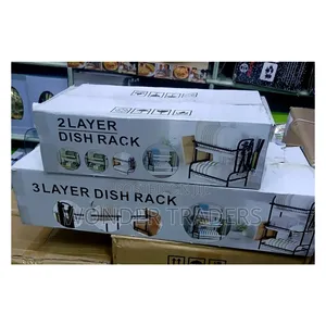 3 Layer Dish Rack Carbon Steel Dish Rack*
