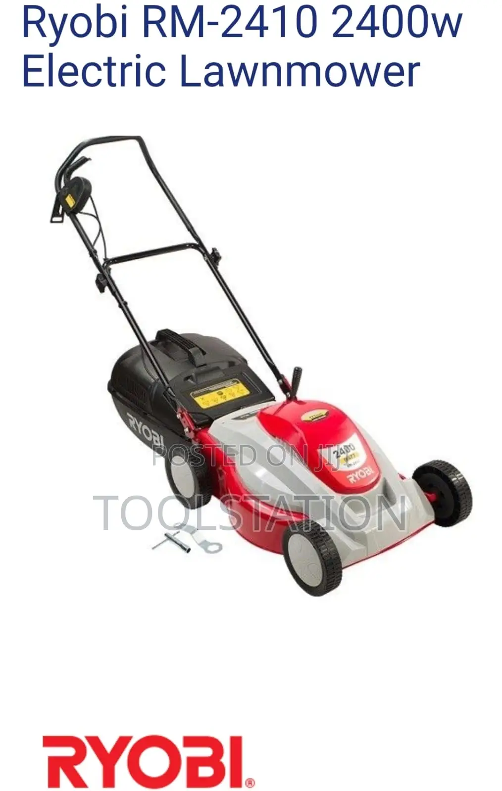 Lawnmower Electric 2400w 460mm Rm-2410 Ryobi