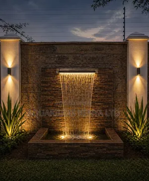 Luxury Mazeras Spillway Fountain With Pillar Lighting – Kenya