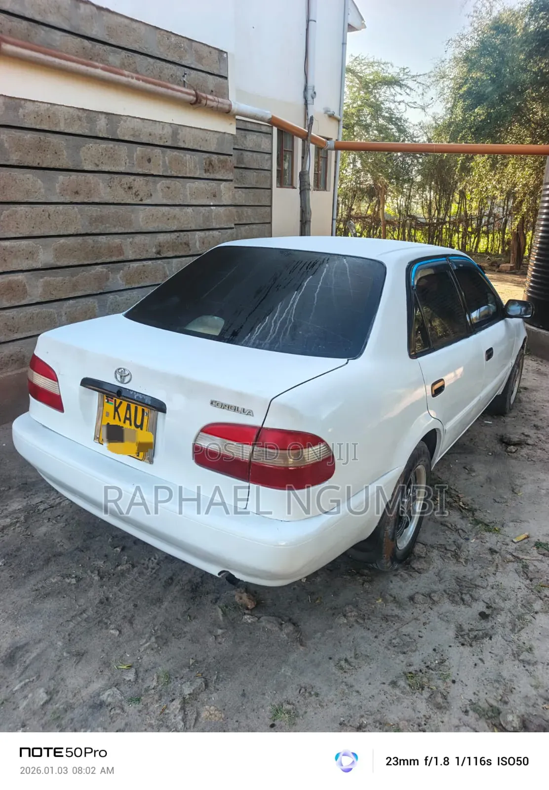 Toyota Corolla 1998 White