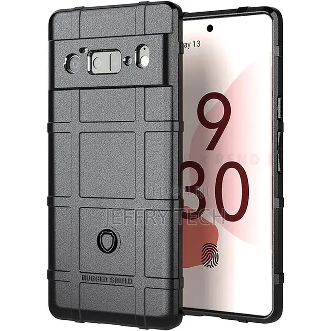 Pixel 6 Pro,Rugged Shield Slim Phone Case With Heavy Duty Shockproof M