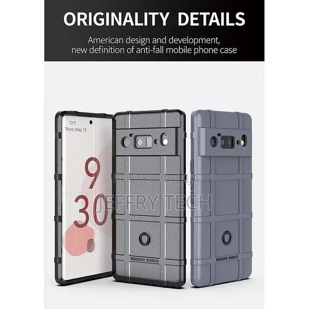 Pixel 6 Pro,Rugged Shield Slim Phone Case With Heavy Duty Shockproof M - thumbnail 2