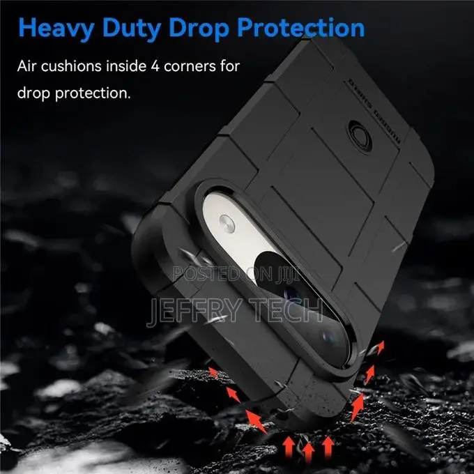 Rugged Shield Defender Case for Google Pixel 9