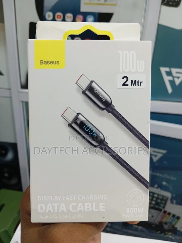 Baseus Display Fast Charging Data Cable (Type-C to Type-C) 2m - thumbnail 3