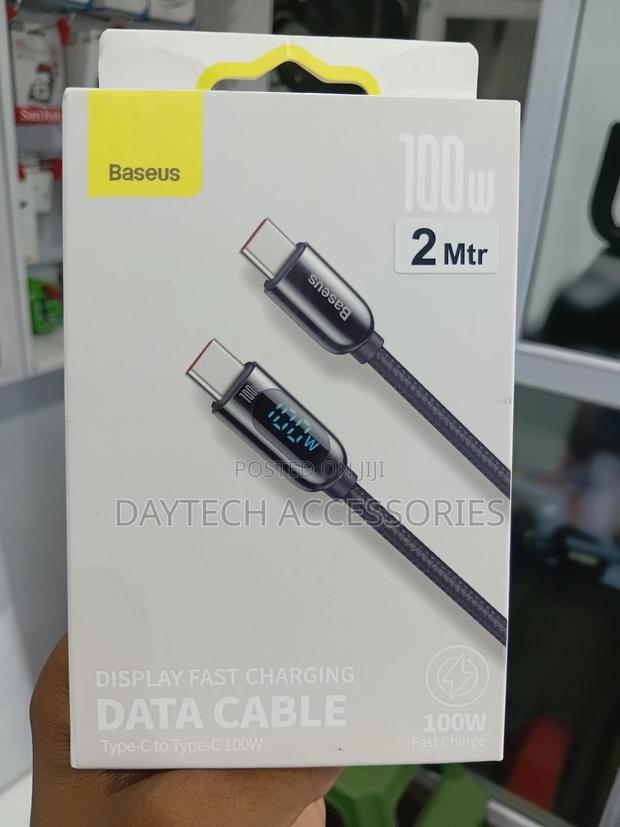 Baseus Display Fast Charging Data Cable (Type-C to Type-C) 2m - thumbnail 2