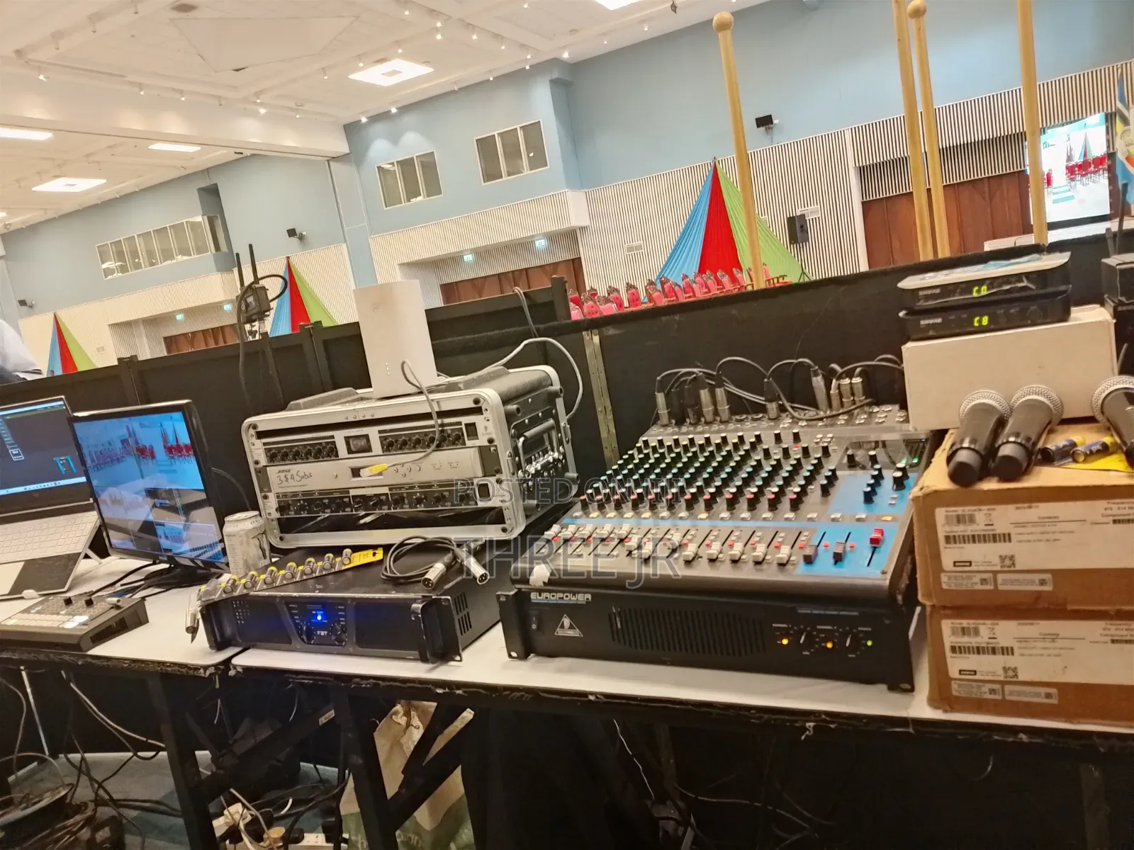 Sound System in Vip Events for Hire Available