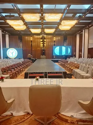 Stage Boards in Indoor Set Ups Available for Hire, Well Set